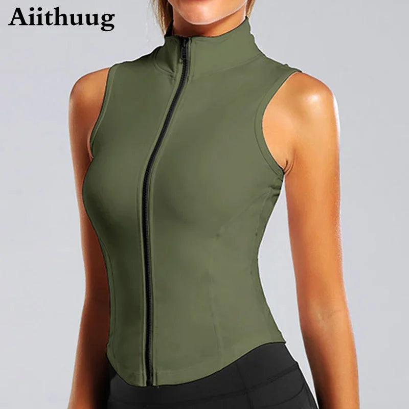 Aiithuug Athletic Zip Up